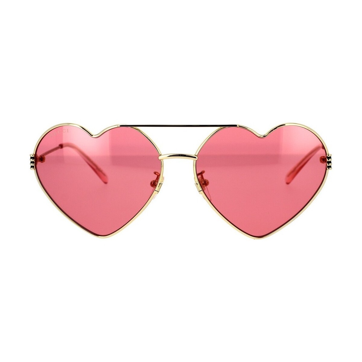 Hodinky & Bižuterie Ženy sluneční brýle Gucci Occhiali da Sole  GG1283S 002 Zlatá