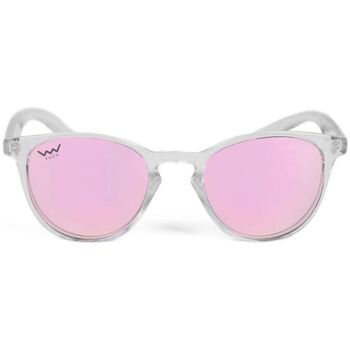 Hodinky & Bižuterie Ženy sluneční brýle Vuch Dámské sluneční brýle cat-eye Tessa Ella růžová skla Bílá