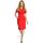 Textil Ženy Krátké šaty Made Of Emotion Dámské společenské šaty Rita M234 červená Červená