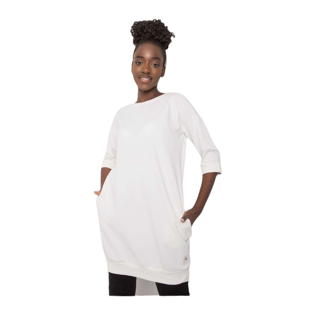 Textil Ženy Krátké šaty Relevance Dámské šaty Ahiparoi bílá Bílá