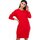Textil Ženy Krátké šaty Basic Feel Good Dámské šaty Tensie červená Červená