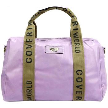 Taška Cestovní tašky Coveri World Dámská cestovní taška fialová fialová / bordó
