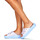 Boty Ženy pantofle Crocs ClassicPlatformGlitterSlideW Modrá / Třpytivý