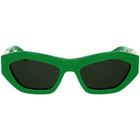 Hodinky & Bižuterie Ženy sluneční brýle Bottega Veneta Occhiali da Sole  BV1221S 003 Zelená