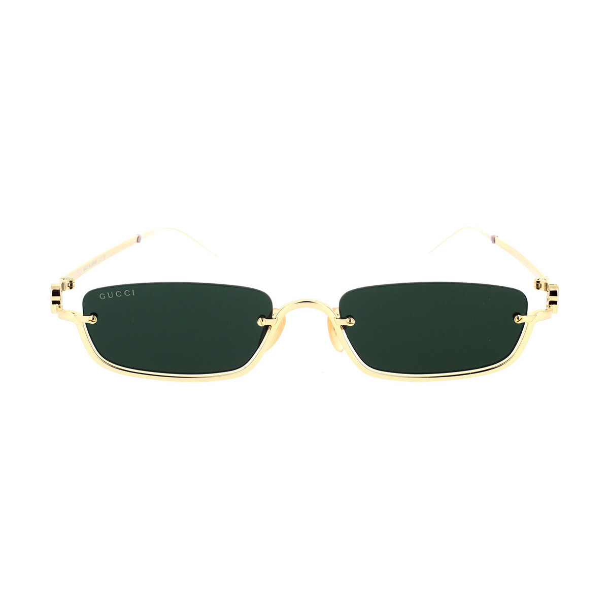 Hodinky & Bižuterie sluneční brýle Gucci Occhiali da Sole  GG1278S 002 Zlatá