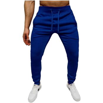Textil Muži Teplákové kalhoty Ozonee Pánské tepláky Float indigo Tmavě modrá