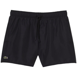 Textil Muži Kraťasy / Bermudy Lacoste Quick Dry Swim Shorts - Noir Vert Černá
