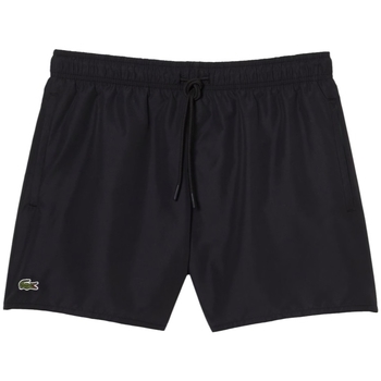 Lacoste Kraťasy & Bermudy Quick Dry Swim Shorts - Noir Vert - Černá