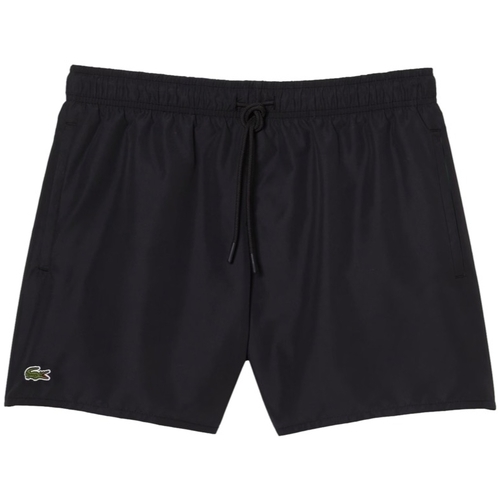 Textil Muži Kraťasy / Bermudy Lacoste Quick Dry Swim Shorts - Noir Vert Černá