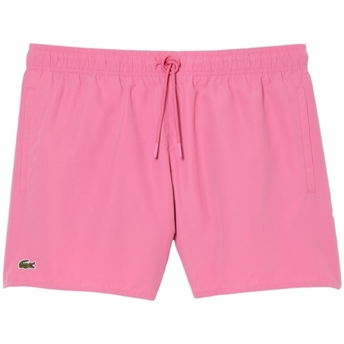 Textil Muži Kraťasy / Bermudy Lacoste Quick Dry Swim Shorts - Rose Vert Růžová