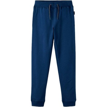 Textil Chlapecké Teplákové kalhoty Jack & Jones PANTALON CHANDAL NIO JACK&JONES 13153665 Modrá