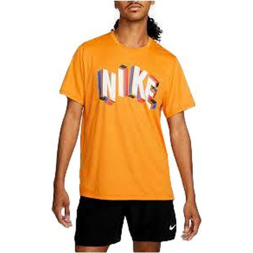 Textil Muži Trička s krátkým rukávem Nike CAMISETA HOMBRE  Pro Dri-FIT DM6666 Oranžová