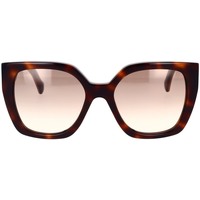 Hodinky & Bižuterie Ženy sluneční brýle Gucci Occhiali da Sole  GG1300S 003 Hnědá