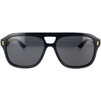 Hodinky & Bižuterie sluneční brýle Gucci Occhiali da Sole  GG1263S 001 Černá