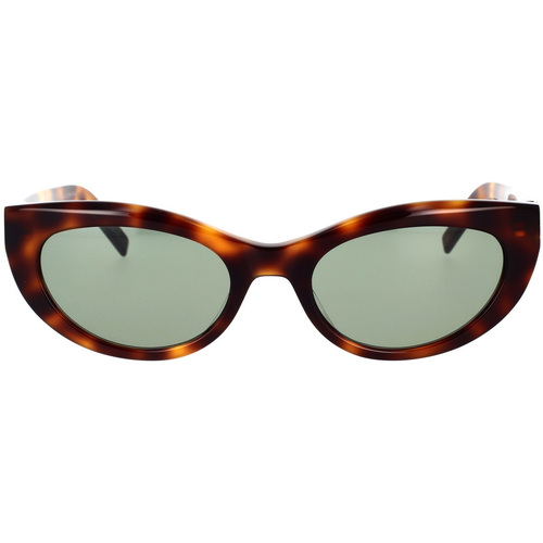 Hodinky & Bižuterie Ženy sluneční brýle Yves Saint Laurent Occhiali da Sole Saint Laurent SL M115 003 Hnědá
