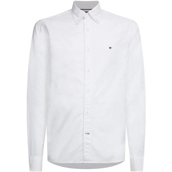 Textil Muži Košile s dlouhymi rukávy Tommy Hilfiger MW0MW25037 Bílá