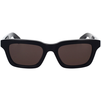 Hodinky & Bižuterie sluneční brýle McQ Alexander McQueen Occhiali da Sole  AM0392S 001 Černá