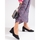 Boty Ženy Lodičky Vinceza Trendy dámské černé  lodičky na širokém podpatku 