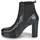 Boty Ženy Polokozačky Tommy Jeans Essentials High Heel Boot Černá
