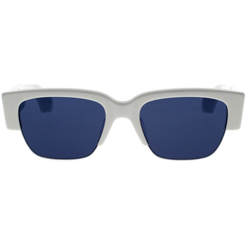 Hodinky & Bižuterie sluneční brýle McQ Alexander McQueen Occhiali da Sole  AM0405S 004 Bílá