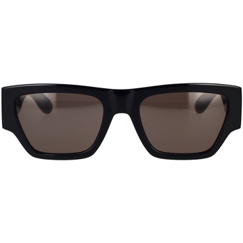 Hodinky & Bižuterie Muži sluneční brýle McQ Alexander McQueen Occhiali da Sole  AM0393S 001 Černá