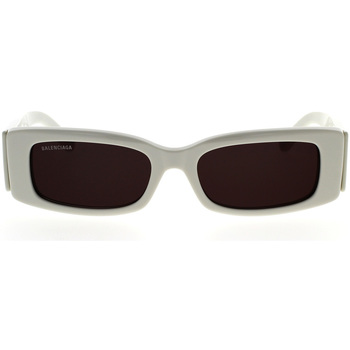 Hodinky & Bižuterie Ženy sluneční brýle Balenciaga Occhiali da Sole  BB0260S 003 Bílá