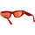 Hodinky & Bižuterie Ženy sluneční brýle Bottega Veneta Occhiali da sole  BV1219S 004 Oranžová