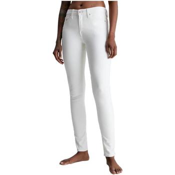 Calvin Klein Jeans Kalhoty - - Bílá