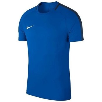 Nike Trička s krátkým rukávem Dětské Academy 18 Junior - Modrá