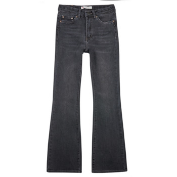 Textil Dívčí Jeans široký střih Levi's LVG 726 HIGH RISE FLARE JEAN Černá