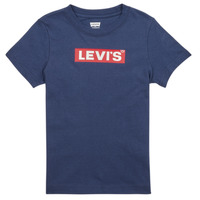 Textil Chlapecké Trička s krátkým rukávem Levi's LVN BOXTAB TEE Tmavě modrá