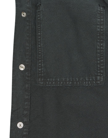 Calvin Klein Jeans CANVAS RELAXED LINEAR SHIRT Černá