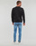 Textil Muži Mikiny Calvin Klein Jeans MONOLOGO CREW NECK Černá