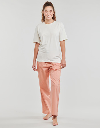 Calvin Klein Jeans SLEEP SET Béžová / Růžová