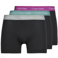 Spodní prádlo Muži Boxerky Calvin Klein Jeans TRUNK X3 Černá