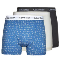 Spodní prádlo Muži Boxerky Calvin Klein Jeans TRUNK X3 Černá / Šedá / Modrá