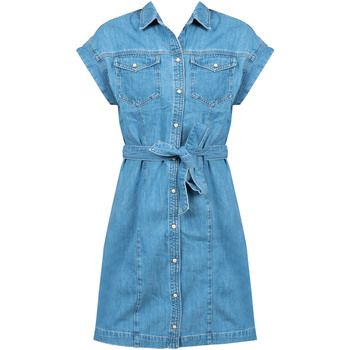 Textil Ženy Krátké šaty Pepe jeans PL953090 | Clover Modrá