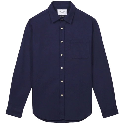 Textil Muži Košile s dlouhymi rukávy Portuguese Flannel Teca Shirt - Navy Modrá