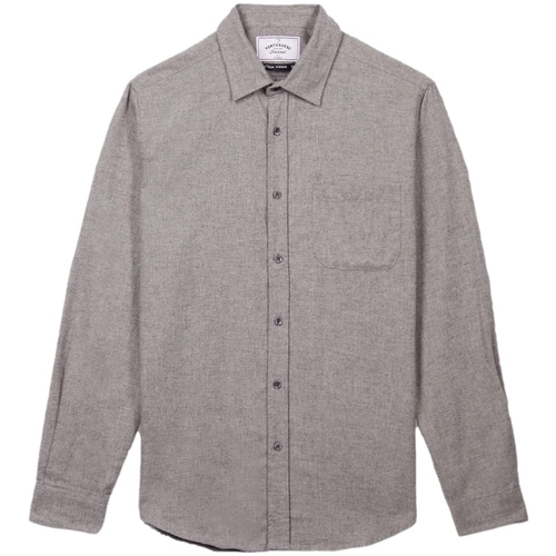 Textil Muži Košile s dlouhymi rukávy Portuguese Flannel Grayish Shirt Šedá