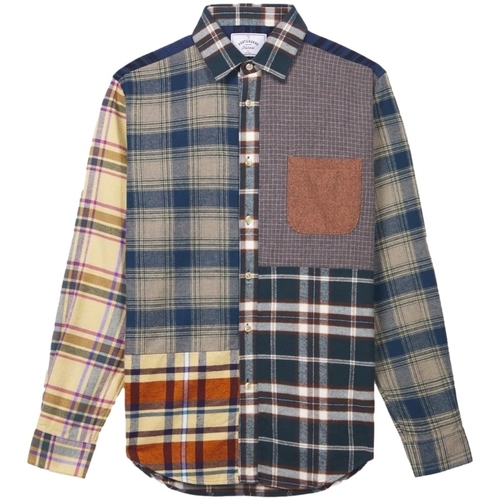 Textil Muži Košile s dlouhymi rukávy Portuguese Flannel Patchwork 2 Shirt           