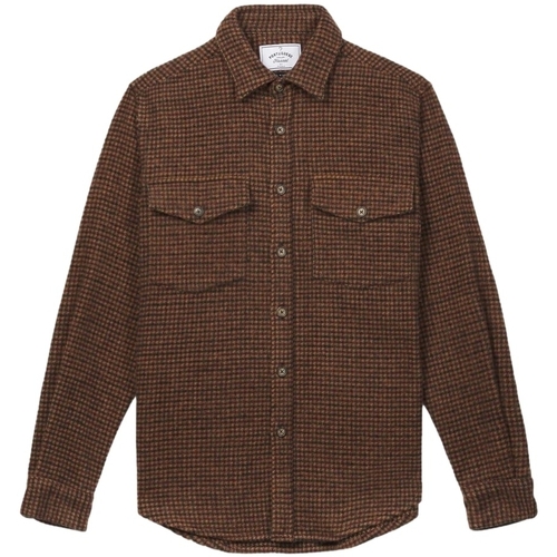 Textil Muži Košile s dlouhymi rukávy Portuguese Flannel Leaf Overshirt Hnědá