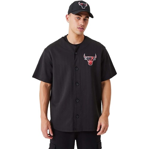 Textil Muži Košile s krátkými rukávy New-Era  Černá