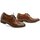 Boty Muži Šněrovací společenská obuv Conhpol C9585 hnědé pánské boty se skrytým podpatkem Hnědá