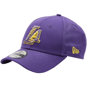 Textilní doplňky Muži Kšiltovky New-Era Los Angeles Lakers NBA 940 Cap Fialová