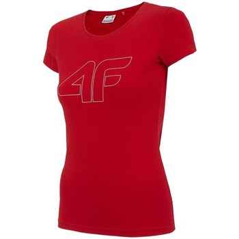 Textil Ženy Trička s krátkým rukávem 4F TSD353 Červená