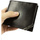 Taška Muži Peněženky Rovicky Pánská kožená peněženka se zabezpečením RFID Parma Černá