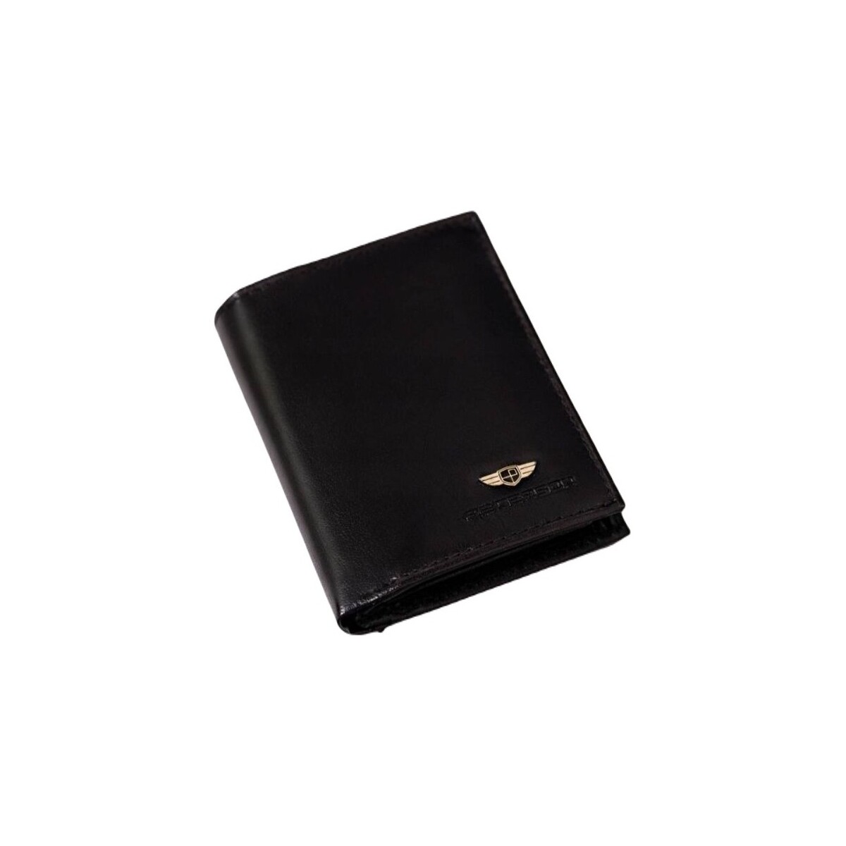 Taška Muži Peněženky Peterson Pánská kožená peněženka zabezpečena technologií RFID Černá