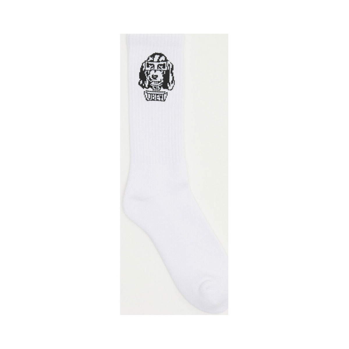 Spodní prádlo Muži Ponožky Obey dog socks Bílá