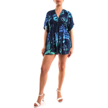 Textil Ženy Kraťasy / Bermudy Desigual 23SWMW18 Modrá