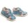 Boty Dívčí Šněrovací polobotky  & Šněrovací společenská obuv Wojtylko 1T23701 modro růžové dívčí polobotky Modrá